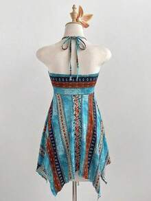 Women Midi Dresses - Multicolor 2 - View 3