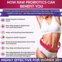 PSLALAE Probiotics For Women - Nourishes Digestive System, Promotes Digestion And Intestinal Health, Enhances Immunity, Overall Health - 120pcs - 120 Capsules - View 3