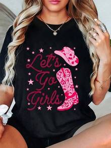 Women T-Shirts - Black - View 8