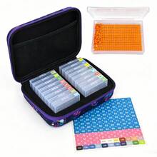 New Diamond Painting Tool Storage Bag, 2-In-1 Diamond Painting Tray Storage Box, Multiple Patterns And Styles Available, Ideal For Diamond Painting Enthusiasts, Perfect Holiday Gift - View 23