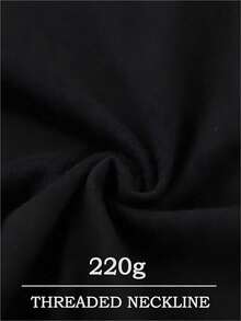 Camiseta "Ratón Musculoso" | Camiseta cómoda de verano para hombre, 100 % algodón - Negro - Ver 8