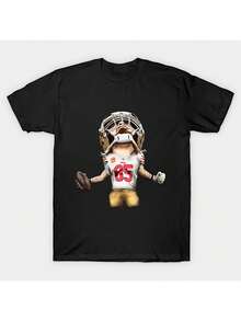 Kittle! T-Shirt |   Summer Fashion Casual Comfortable Mens Black Pure T-Shirt 240g, Streetwear Style, Relaxed Fit,  Fashion, Classic Tee, Breathable Material, Soft Fabric, Short Sleeve Shirt, Round Neck Tee, Urban Style, Fashion Lovers - Black - View 6