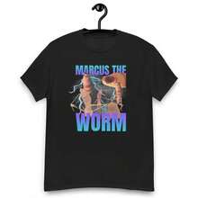 Camiseta unisex clásica de Marcus Worm con meme de Jimbo James Curse, pirateada y divertida. Ropa de mujer transpirable y suave. - Negro - Ver 2