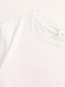 Customizable 100% Cotton T-Shirt With An Adorable Black Cat Design: Design With A Bow + Personalized Name, Create Your Own Unique Cuteness. Printed Design With A Custom Space For The "Name", Create Your Cute Festive Logo T-Shirt. Casual T-Shirt For Women And Young Ladies, Ideal For Mothers And Daughters. - 白色 - 查看 3