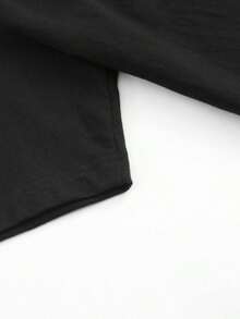 Ropa Curvy En Oferta Y  Camiseta Oversized Y2K Para Mujer - Blanca, Manga Corta, Con DiseñO De "MEXICO", Mariachi Y Cactus, Atuendo Casual De Verano Para Viajes, Para Uso Diario Y Fiestas De TemáTica Mexicana, Camisetas GráFicas Para Mujer, Camisetas Emo Para Mujer, Camisetas GráFicas Oversized Para Mujer, Camisetas Hip Hop Para Mujer, Camisetas Wild Soul Para Mujer, Camisetas Para Mujer, Camisetas Peculiares Para Mujer, Camisetas Para Mujer, Camisetas De Moda Para Mujer, Camisetas Para Dama, Camisetas Estampadas, Camisetas Novedosas Para Mujer, Camisetas Femeninas, Camisetas De Verano.Camisetas Para Mujer Y2K - Negro - Ver 3