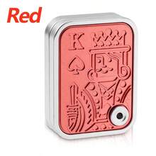 Giocattolo antistress EDC Poker Slider a forma di zampa di gatto, slider per carte, giocattolo sensoriale per ansia, ADHD e autismo, gadget cool per adulti e adolescenti, rosso - Multicolore - Visualizzare 8