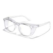 1pc Anti Pollen Safety Glasses Square Anti Fog Blue Light Blocking Glasses With Side Shields For School Daily Life - Leopard Print - View 4