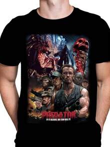 Dam-T-shirts - Svart - Visa 1