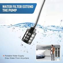 Wireless High-Pressure Washer, Portable High-Pressure Washer, High-Pressure Car Washer Equipped With 2 21V Rechargeable Batteries, A 5-Meter Hose, And 3 Nozzles, Suitable For Cleaning And Watering Cars, Patios, And Gardens - 黑色 - 查看 10