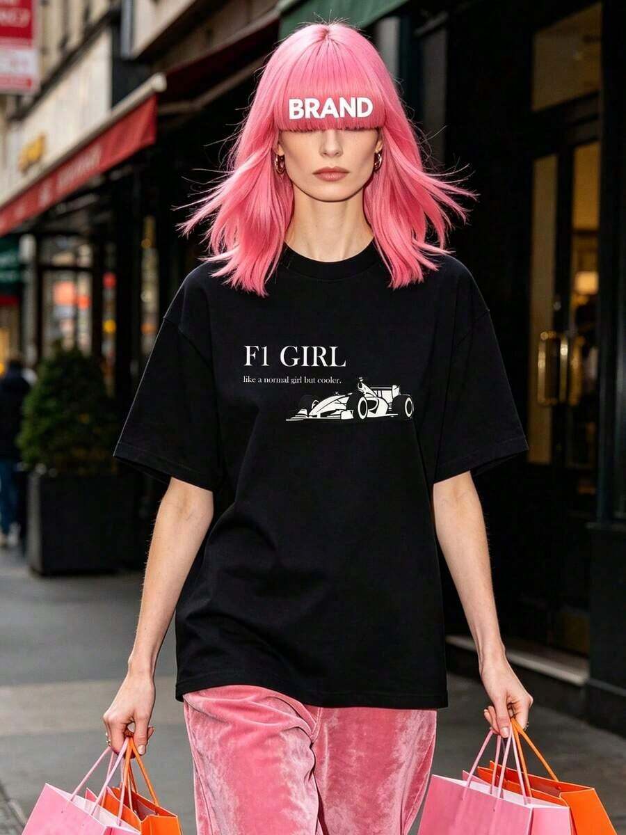 Camiseta de manga corta con cuello redondo suave y casual de verano para mujer, tops para salir, vintage, camisetas divertidas, Gen Z, tops, curvas, ropa Y2K, algodón, Italia, Grecia, curvas, tops para damas, tops lindos, camisetas gráficas, conjuntos de vacaciones para mujer, conjuntos de primavera, estilo callejero americano, casual deportivo, vestido degradado, estilo unisex, estilo casual urbano, casual, jersey, camisetas holgadas, ropa de calle retro, estilo de los 90, estilo de los 2000, subcultura, estilo europeo, top negro, tops blancos, conjuntos de fiesta de los 90. Blanco - Negro - Ver 1
