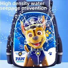 Paw Patrol Boys' Blue Backpack, Dog-Themed Design For Chasing Cases, Comfortable Adjustable Straps, Cartoon Children's School Bag - A - View 9