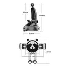 Giá đỡ điện thoại trên ô tô hình gấu trúc xoay 360° bằng giác hút, phụ kiện giá đỡ điện thoại ô tô đa năng. - Nhiều màu - Xem 5