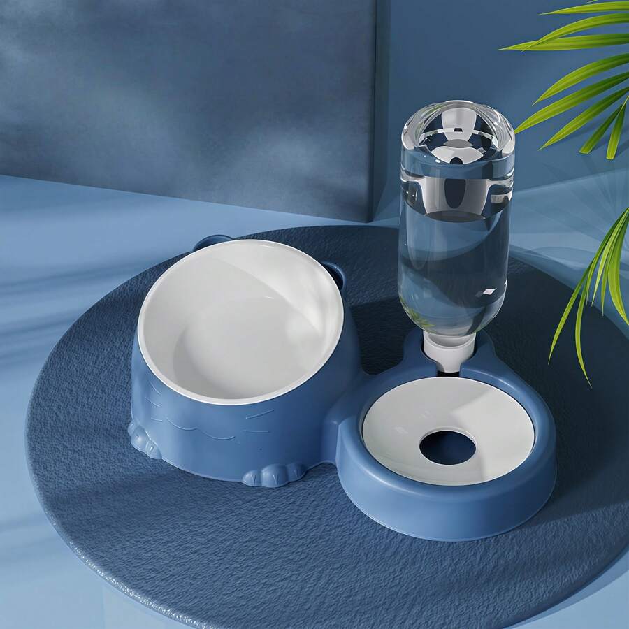 Máy cho ăn tự động cho thú cưng, giúp chủ nhân rảnh tay. Mỗi bộ gồm 1 bát ăn, cũng có thể dùng làm bình đựng nước. Thiết kế bát chống trượt bảo vệ cổ thú cưng, phù hợp cho mèo, chó và các loại thú cưng khác. - 1 lít - Xem 1