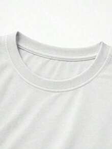 Y2K Women's Cotton T-Shirt 2026, Vintage Style With Portrait Graphics, Short Sleeve, Round Neck, Regular Fit, High Quality, Ideal For Summer - 白色 - 查看 3