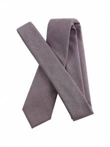 ZLQ&GOU 1 PC Blue & Pink Polyester Men's Tie, 6cm Minimalist Narrow Necktie, Party Wedding Business Neck Accessory - Multicolor - View 4