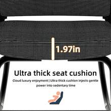 Minimalist Modern Office Chair Metal Frame Soft And Comfortable Home And Office Use Multiple Colors Available - Black + Iron + Nylon Mesh + Polyurethane1 - View 8