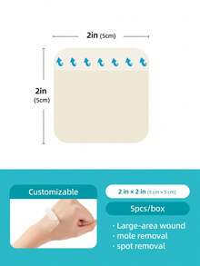 Cofoe Hydrocolloid Bandages Waterproof Blister Cushions, Self-Adhesive Flexible Wound Dressing Patches With Painless Removal For Heel, Knee & Joints - View 12