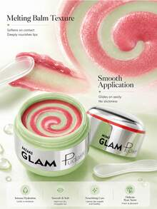 Pudaier MIMI GLAM Rotating Lip Mask Overnight Repair Lip Care Cream Deep Moisturizing Non-Sticky Sleep Lip Balm With Small Spatula Suitable For Spring And Summer Use Suitable As Birthday Gift Or Mother's Day Gift - 01 - View 5