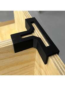 T-Shape Wood Corner Brace, Thickened 90 Degree Right Angle Fastener, Sturdy Furniture Reinforcement Accessory, Easy Installation Anti-Loosening, Suitable For Woodworking DIY/Cabinet/Shelf Assembly, Durable, Essential For Home Improvement - A - View 10