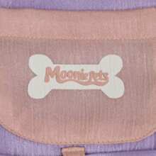 Vestido arnés para perro con falda con volantes de color contrastante, ropa para mascotas - Lila Púrpura - Ver 7