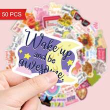 50 piezas de pegatinas motivacionales con citas inspiradoras, adecuadas para regalos de cumpleaños, recuerdos de fiesta, regalos navideños, bolsas de regalo pequeñas y regalos para amigos - A - Ver 2