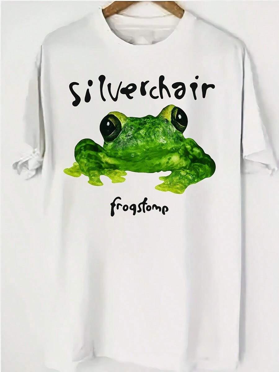 Camiseta Silverchair Frogstomp  1995 vintage talla S-2XL concierto a?os 90 para hombre, elegante y cómoda para viaje, todo en uno - Blanco - Ver 1