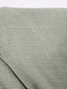 2026 Primavera/Verano Nuevos pantalones casuales para uso diario, fiestas, ir al trabajo, volver al colegio, citas, en casa, fiestas de cumpleaños, para múltiples ocasiones, con cintura elástica holgada, pernera ancha, color beige, talla grande - verde menta - Ver 6