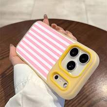 Funda para Teléfono - Funda para Teléfono Compatible con  17 15 15 Plus 15 Pro 16 16 Plus 16 Pro 16e 16 Pro 17 Pro 17 Air 17 ProMax 14, Antigolpes, Tacto Suave, Multicolor, Magnética, Regalo de Cumpleaños, Patrón de Rayas Rosadas.Adecuado para varios modelos de  17, 16, 15, 14, 13, 12, 11, Plus, Air, Pro Max - Gris - Ver 12