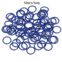 50pcs Iron Colored Closed Jump Rings, Macaroon Color Open Rings, Handmade Jewelry Accessories Flat Open Connectors, DIY Jewelry Making Linking Rings - Single-loop Opening - View 22