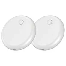 2 / 4 Packs Smart Item Locator Tag, White & Black BT Key Finder, Dual Compatible With Apple Find My And Find Hub, Wireless Anti-Lost Alert Tracker For Keys, Wallet, Suitcase, Bags & Pets, Dustproof Design, Built-In Speaker, Replaceable Battery - ET-multicolor - View 15