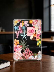 1 chiếc ốp bảo vệ Kindle trong suốt họa tiết hoa Hawaii mùa hè, chống rơi vỡ, bao phủ toàn diện, vỏ silicon mềm, tương thích với Kindle Paperwhite thế hệ thứ 11 năm 2021/Kindle Paperwhite thế hệ thứ 12 năm 2024/Kindle (thế hệ thứ 11 - ra mắt năm 2024), màu Clara/đen trắng. - Nhiều màu - Xem 18