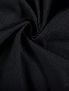 Herren Casual Loose Fit Kontrast Streifen Hose - Schwarz - Übersicht 7