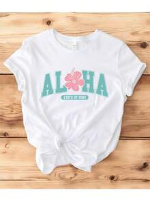 Aloha Shirt, Hawaiian Shirt For Family Vacation, Summer Style Shirt, Hawaiian Vacation Shirt, Hawaiian Travel Shirt, Cool Aloha Shirt - 白色 - 查看 2