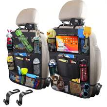 1pc Car Seat Back Storage Bag, Suitable For Automobile - A - View 2