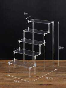 Giá trưng bày nhiều tầng bằng acrylic cao 15,7 inch/40cm, thích hợp cho tiệc cưới, tiệc tráng miệng và bánh ngọt. - Trong sáng - Xem 12