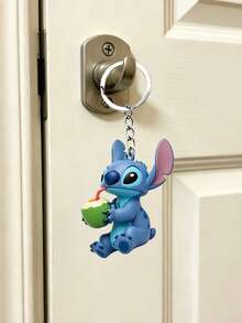 Móc khóa 2D hình Stitch Cosplay Siêu anh hùng của Disney, với hình tượng được điêu khắc đáng yêu của nhân vật biểu tượng này, được trang bị khiên của Thor và búa của Thor. Được làm từ nhựa bền với vòng chìa khóa và dây xích kim loại chắc chắn, phụ kiện vui nhộn này rất thích hợp để gắn vào chìa khóa, túi xách hoặc ba lô, thêm một chút phá cách thú vị cho những vật dụng hàng ngày. - Nhiều kiểu dáng - Xem 5