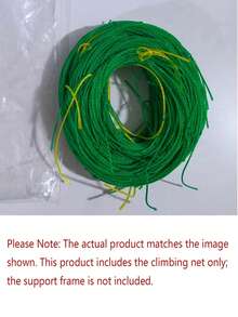 1pc Plant Climbing Net, Garden Lattice Net, Green Support Net, Indoor/Outdoor Plant Growth Support Net, Suitable For Vegetables, Cucumbers, Tomatoes, Beans, Grapes, Flowers, Also Suitable For Yard Decoration, Plant Support, Outdoor Decoration - Multiple Styles - View 10