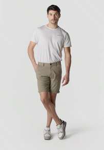 Koroshi Herren Outdoor Shorts - Braun - Übersicht 1