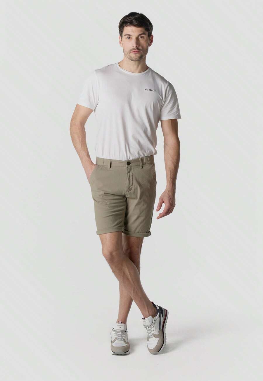 Koroshi Herren Outdoor Shorts - Braun - Übersicht 1