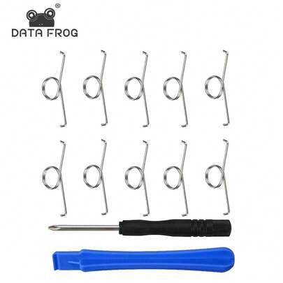 Lò xo cò súng Data Frog cho bộ điều khiển không dây L2 R2, linh kiện thay thế JDM-030/040/055, bộ dụng cụ sửa chữa bộ điều khiển kèm dụng cụ lắp đặt.