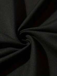 Camiseta de manga corta para mujer, nueva moda, con estampado de corazón y lazo, cuello redondo, para verano. - Negro - Ver 4