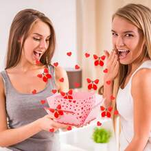 Hộp quà hình bướm hồng nổ tung, hộp quà bất ngờ độc đáo, thích hợp cho Ngày Valentine, sinh nhật, đồ dùng tiệc ngọt, hộp quà tặng tiệc tùng. - Xem 6