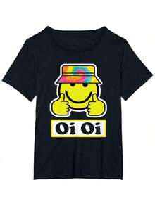 90s Raver Oi Oi Raving Tie Dye Rave House Music Lover T-Shirt - Black - View 6