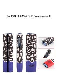1个适用于IQOS ILUMA I ONE第八代电子烟的保护壳，字母图案，防摔，耐磨，个性化，时尚，便携，防尘，防刮，多功能，精准开孔，无需频繁拆卸，圆角设计，轻巧，PU皮革材质，握感舒适，提升握持感，简约商务休闲两用，高品质保护壳，多种颜色可选，男女通用情侣设计，个性化定制，方便携带，附赠收纳盒 - ILUMA i ONE HET - 查看 12