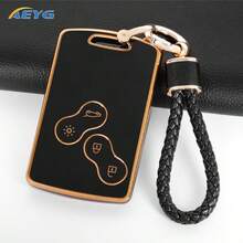 Ốp bảo vệ chìa khóa xe hơi bằng TPU mềm, phù hợp với các dòng xe Renault Megane 2 3 Clio Scenic Duster Kaptur Captur Logan Laguna Zoe Koleos Fluence. - Mẫu xe Renault F - Xem 8