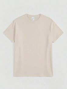 Cómodo Camisetas Deportivas Vintage para Mujer con Cuello Redondo y Estampados Gráficos - Con Eslóganes de Empoderamiento en Rosa y Verde, Camiseta Casual Transpirable de Manga Corta, Lavable, Ropa Festiva, Ajuste Cómodo, Ropa de Mujer a la Moda, Camiseta Gráfica, playeras de mujer algodon, blusa casual mujer,  mujer - Albaricoque - Ver 2