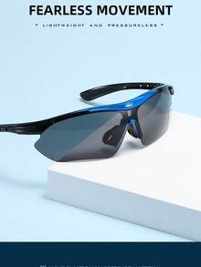 1 Pair Unisex Cycling Glasses For Road Bike, Mountain Bike, Outdoor Riding - Multicolor - View 3