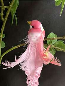 1/6pcs Artificial Bird Feather Pheasant Decoration, Realistic Craft, Summer Jungle Garden Home Decor, Garden Decor, Home Decor, Holiday Decor, Room Decor - One Size Fits All - View 15