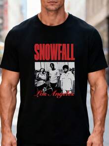 Camiseta unisex de manga corta, para hombre&MujeresCAÍDAS DE NIEVEBlanco y negroRetratoElÁngelesUnisexoCamisetaSuave,TodosTemporadaInformalRopa urbanaEsencial,Todo-MatchTodosTemporadaEstilo,AsequibleDiarioRopa&PerfectoRegaloparaAficionadosYAmigos-220g playerashombre, , , Dazymujer,romwehombres, bohochic,maestrasregalos,camisetaparaconjuntos de mujercon curvasparamu,y2k, - Negro - Ver 6
