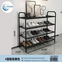 Nouveau meuble à chaussures robuste à 5 niveaux, 74*35*84,5 cm, organisateur de rangement pour chaussures autoportant avec poignées noires, étagère à chaussures en panneau de mélamine de 16 mm en 2 couleurs, meuble à chaussures moderne sur pied pour l'entrée, le couloir et le placard, idéal pour le rangement des chaussures - Multicolore - Voir 10